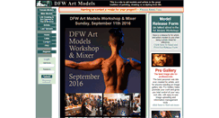 Desktop Screenshot of dfwartmodels.com